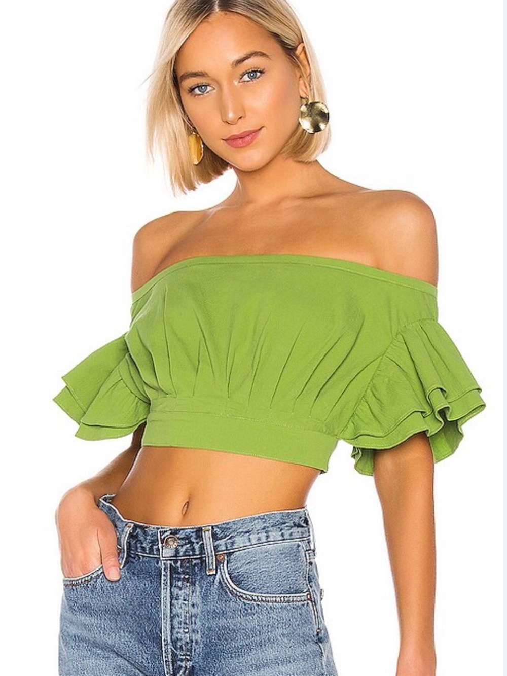 L’ACADEMIE The Claude Top in Moss